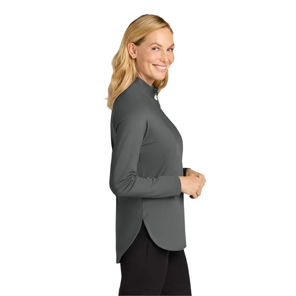 Port Authority Ladies C-FREE Double Knit 1/4-Zip... from ASI 84863 SanMar