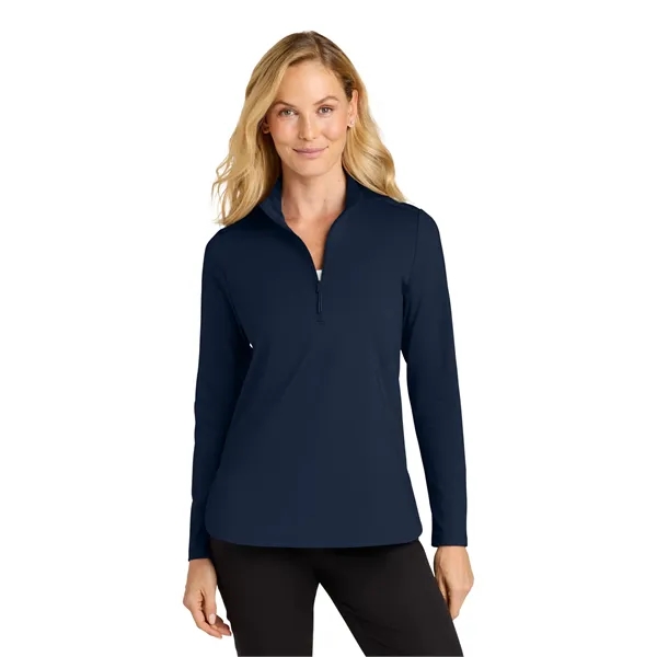 Port Authority Ladies C-FREE Double Knit 1/4-Zip... from ASI 84863 SanMar