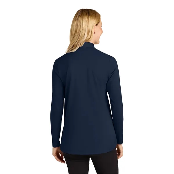 Port Authority Ladies C-FREE Double Knit 1/4-Zip... from ASI 84863 SanMar