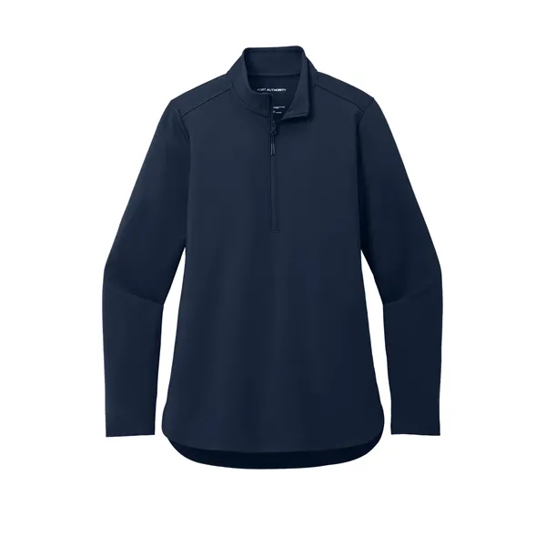 Port Authority Ladies C-FREE Double Knit 1/4-Zip... from ASI 84863 SanMar