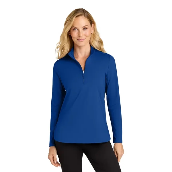 Port Authority Ladies C-FREE Double Knit 1/4-Zip... from ASI 84863 SanMar