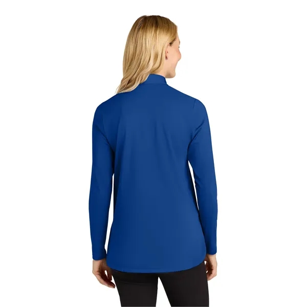 Port Authority Ladies C-FREE Double Knit 1/4-Zip... from ASI 84863 SanMar