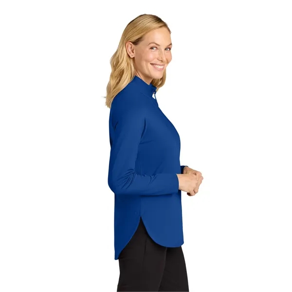 Port Authority Ladies C-FREE Double Knit 1/4-Zip... from ASI 84863 SanMar