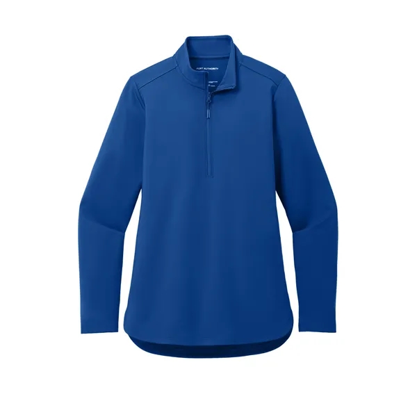 Port Authority Ladies C-FREE Double Knit 1/4-Zip... from ASI 84863 SanMar