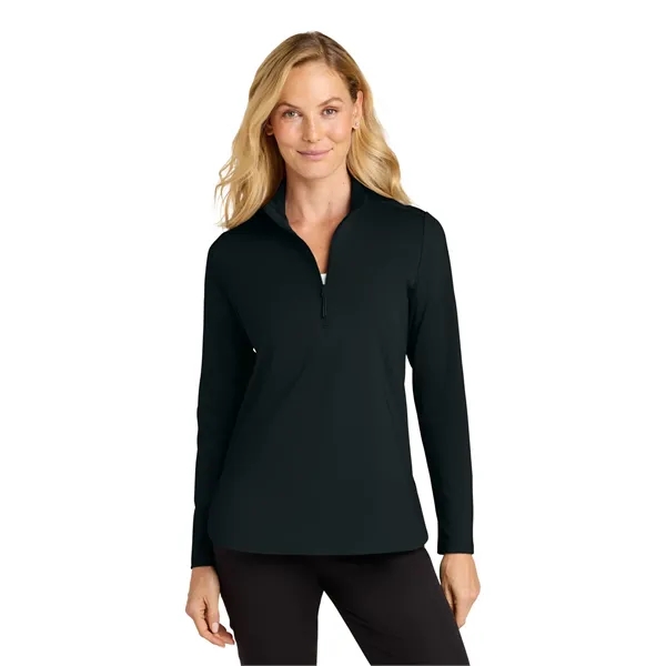 Port Authority Ladies C-FREE Double Knit 1/4-Zip... from ASI 84863 SanMar