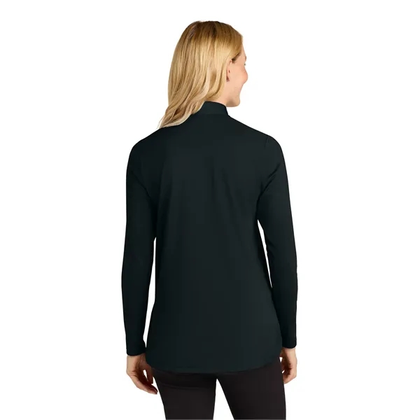 Port Authority Ladies C-FREE Double Knit 1/4-Zip... from ASI 84863 SanMar