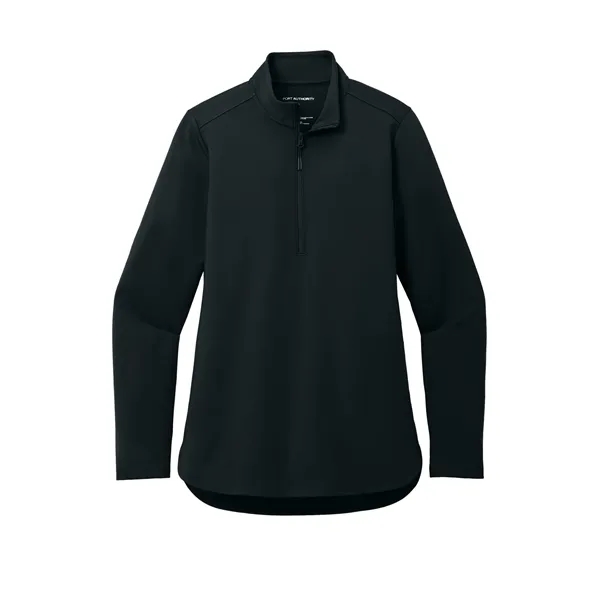 Port Authority Ladies C-FREE Double Knit 1/4-Zip... from ASI 84863 SanMar