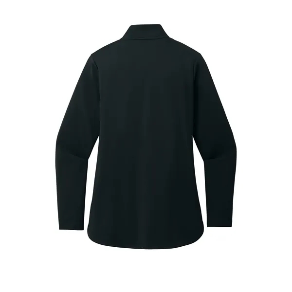 Port Authority Ladies C-FREE Double Knit 1/4-Zip... from ASI 84863 SanMar