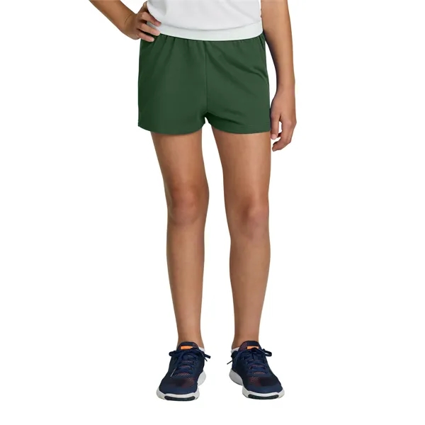 Sport-Tek Girls Jersey Knit Squad Short... from ASI 84863 SanMar