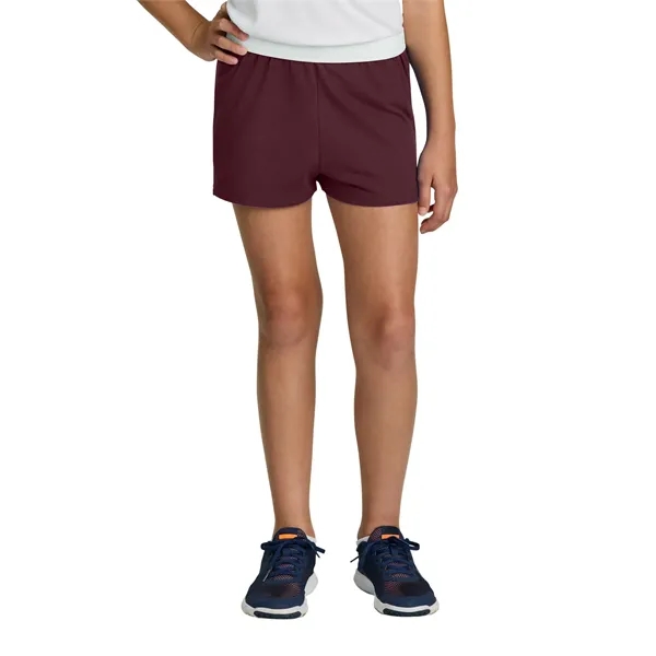Sport-Tek Girls Jersey Knit Squad Short... from ASI 84863 SanMar