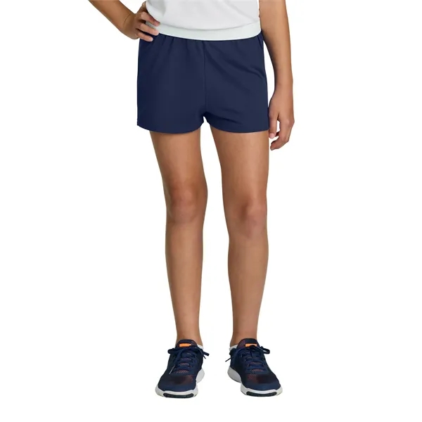 Sport-Tek Girls Jersey Knit Squad Short... from ASI 84863 SanMar