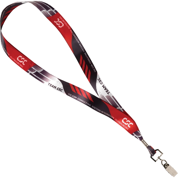 Sublimation lanyard.... from ASI 54100 Fields Manufacturing Inc / Fields