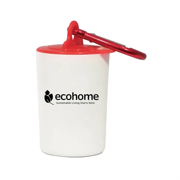 Pet waste bag dispenser with a carabiner attachment and 20 poly... from ASI 54040 Fey Promo