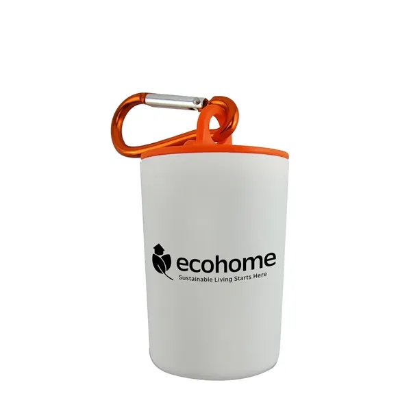 Pet waste bag dispenser with a carabiner attachment and 20 poly... from ASI 54040 Fey Promo