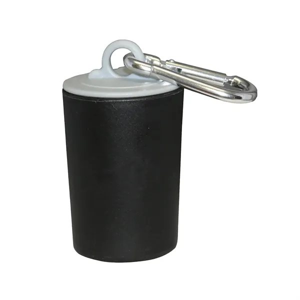 Pet waste bag dispenser with a carabiner attachment and 20 poly... from ASI 54040 Fey Promo