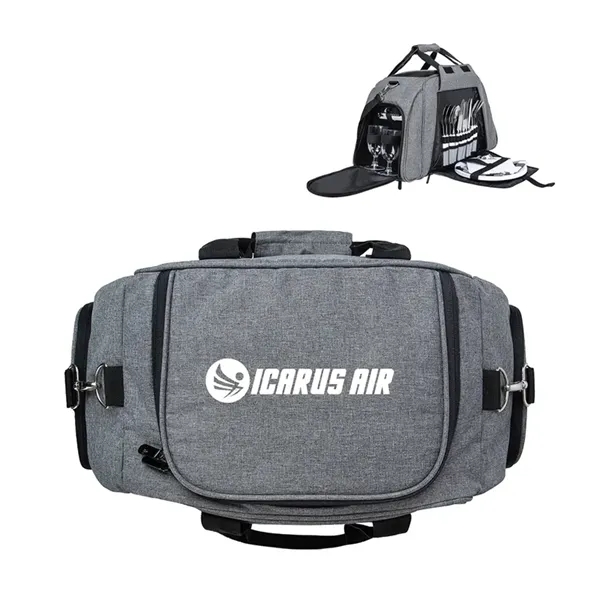 Genoa 4 Person Picnic Duffel Cooler Bag... from ASI 67866 Logomark/Valumark