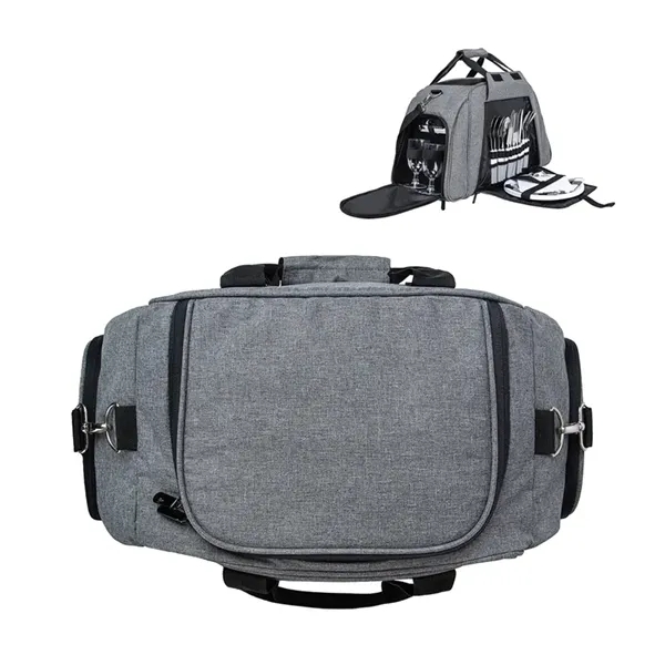 Genoa 4 Person Picnic Duffel Cooler Bag... from ASI 67866 Logomark/Valumark