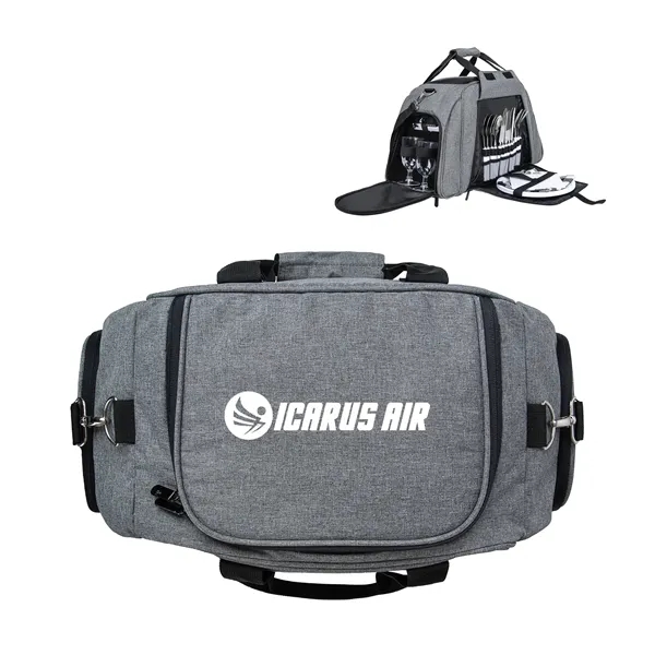 Genoa 4 Person Picnic Duffel Cooler Bag... from ASI 67866 Logomark/Valumark