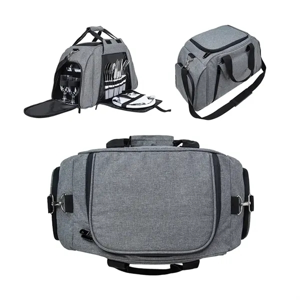 Genoa 4 Person Picnic Duffel Cooler Bag... from ASI 67866 Logomark/Valumark
