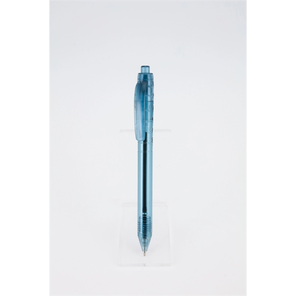 Translucent plastic pen made from recycled water bottles... from ASI 98760 Yafa Line, Inc. / Yafaline