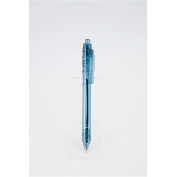 Translucent plastic pen made from recycled water bottles... from ASI 98760 Yafa Line, Inc. / Yafaline