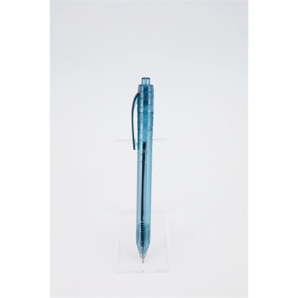 Translucent plastic pen made from recycled water bottles... from ASI 98760 Yafa Line, Inc. / Yafaline