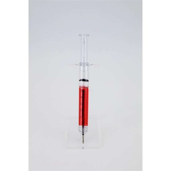 Click-action ballpoint pen shaped like a syringe.... from ASI 98760 Yafa Line, Inc. / Yafaline