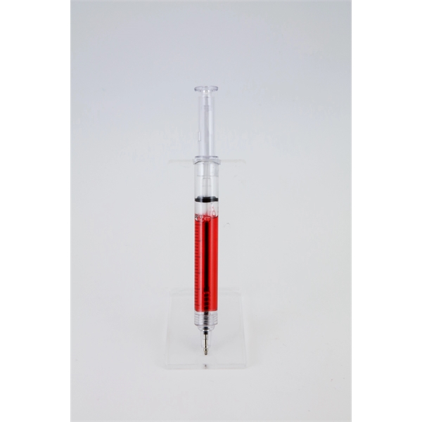Click-action ballpoint pen shaped like a syringe.... from ASI 98760 Yafa Line, Inc. / Yafaline