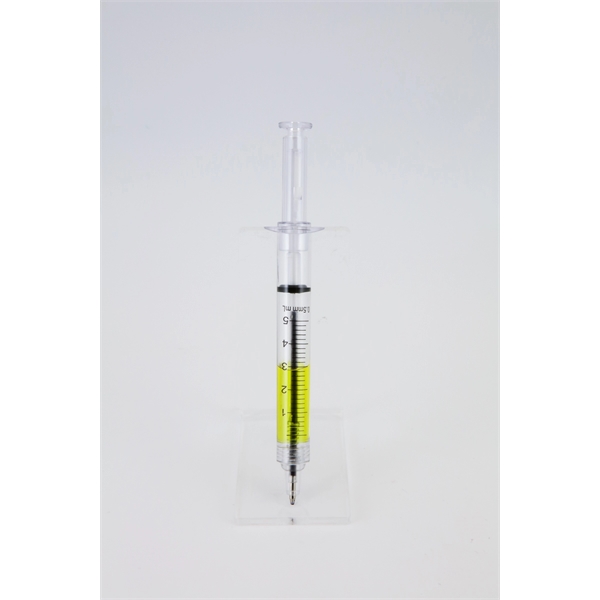 Click-action ballpoint pen shaped like a syringe.... from ASI 98760 Yafa Line, Inc. / Yafaline