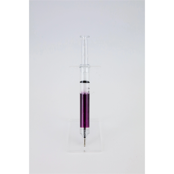 Click-action ballpoint pen shaped like a syringe.... from ASI 98760 Yafa Line, Inc. / Yafaline