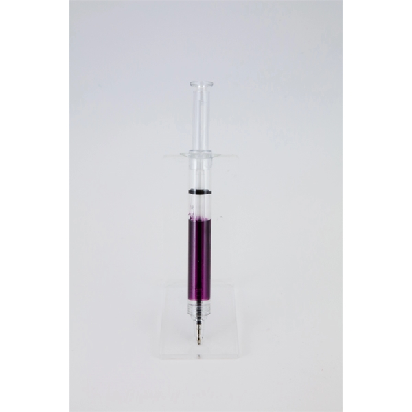 Click-action ballpoint pen shaped like a syringe.... from ASI 98760 Yafa Line, Inc. / Yafaline