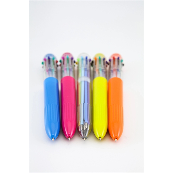Multi-colored ballpoint pen with 10 different ink colors to choose from... from ASI 98760 Yafa Line, Inc. / Yafa® MonteVerde® Yafaline
