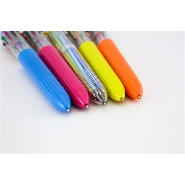 Multi-colored ballpoint pen with 10 different ink colors to choose from... from ASI 98760 Yafa Line, Inc. / Yafa® MonteVerde® Yafaline