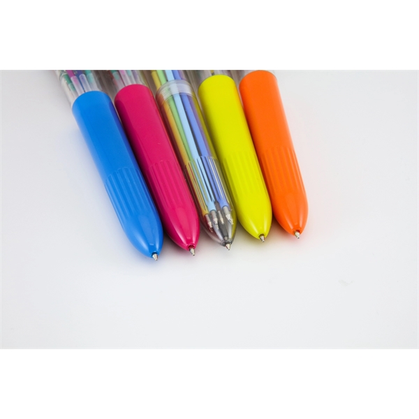 Multi-colored ballpoint pen with 10 different ink colors to choose from... from ASI 98760 Yafa Line, Inc. / Yafa® MonteVerde® Yafaline