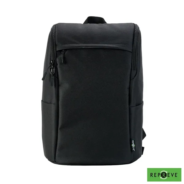 Coral Repreve® RPET 20-Can Backpack Cooler... from ASI 67866 Logomark/Valumark