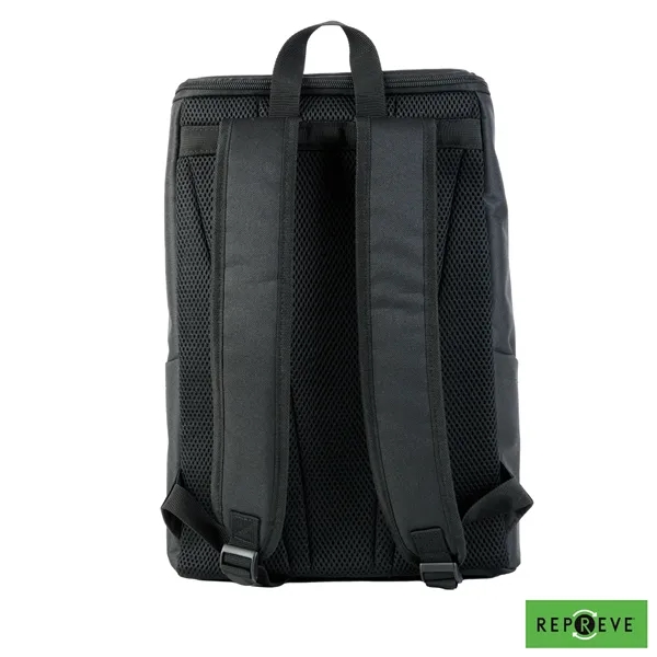 Coral Repreve® RPET 20-Can Backpack Cooler... from ASI 67866 Logomark/Valumark