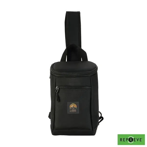 Arvo Repreve® RPET 8-Can Sling Bag Cooler... from ASI 67866 Logomark/Valumark