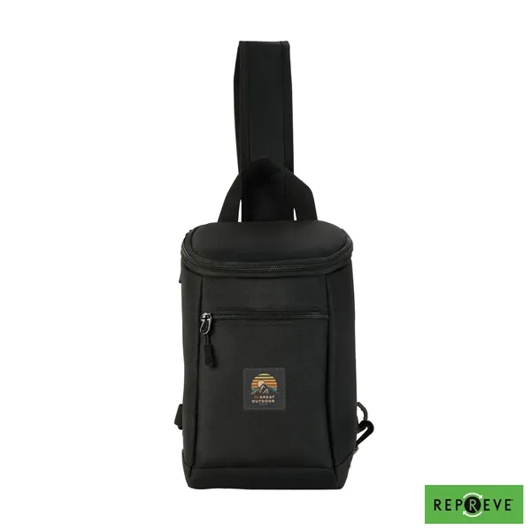Arvo Repreve® RPET 8-Can Sling Bag Cooler... from ASI 67866 Logomark/Valumark
