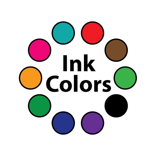 Multi-colored ballpoint pen with 10 different ink colors to choose from... from ASI 98760 Yafa Line, Inc. / Yafa® MonteVerde® Yafaline