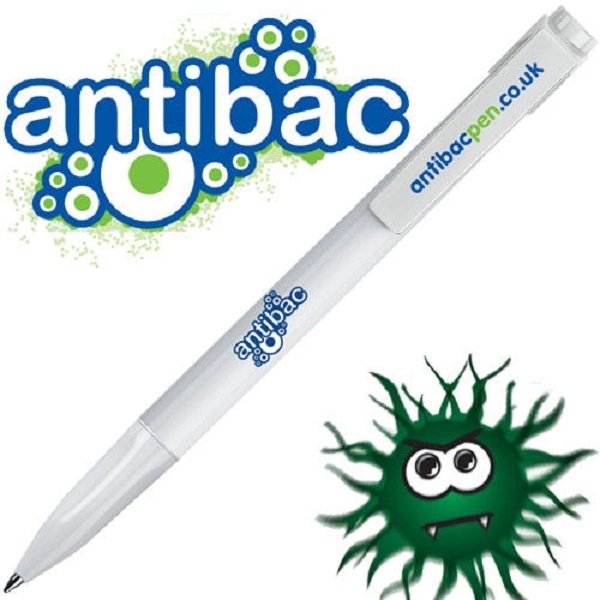 Antibacterial pen moulded in ABS with an antibacterial additive. iPROTECT guarantees... from ASI 98760 Yafa Line, Inc. / MonteVerde®