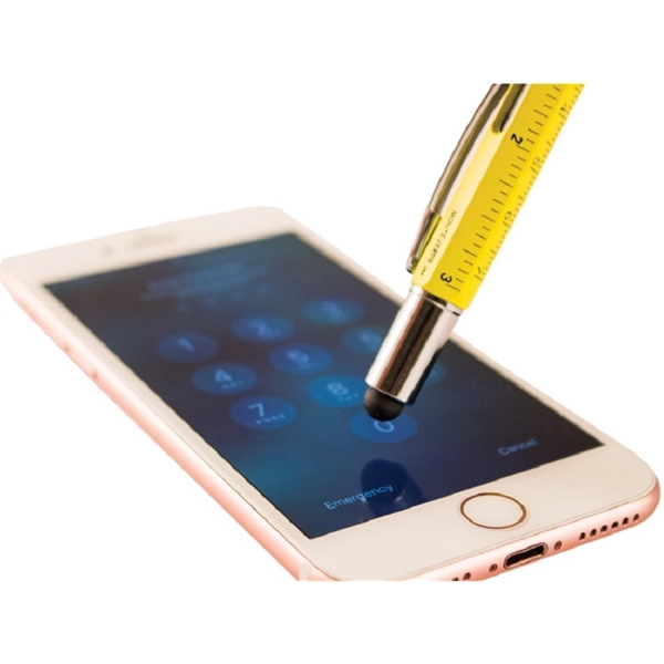 7-in-1 plastic tool pen with stylus... from ASI 98760 Yafa Line, Inc. / Yafaline