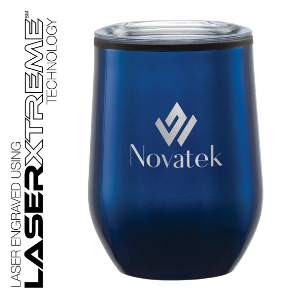 Toscana 12 oz. Double Wall Steel/ Recycled PP Liner Tumbler... from ASI 67866 Logomark/Valumark