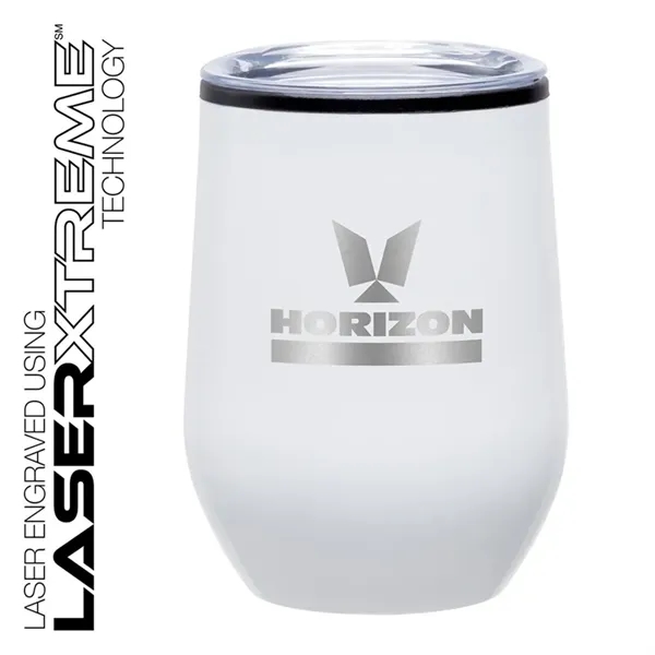 Toscana 12 oz. Double Wall Steel/ Recycled PP Liner Tumbler... from ASI 67866 Logomark/Valumark