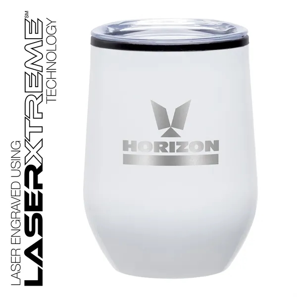 Toscana 12 oz. Double Wall Steel/ Recycled PP Liner Tumbler... from ASI 67866 Logomark/Valumark