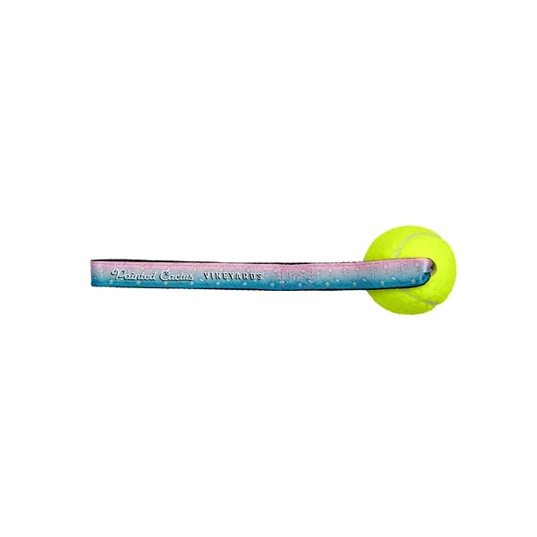 Sublimated tennis ball toss toy-durable, vibrant, and perfect for fun, interactive... from ASI 54040 Fey Promo