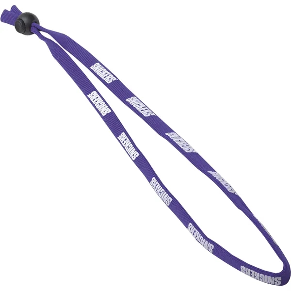 Nylon elastic adjustable lanyard, converts to eyewear retainer, 29" to 30".... from ASI 54100 Fields Manufacturing Inc / Fields