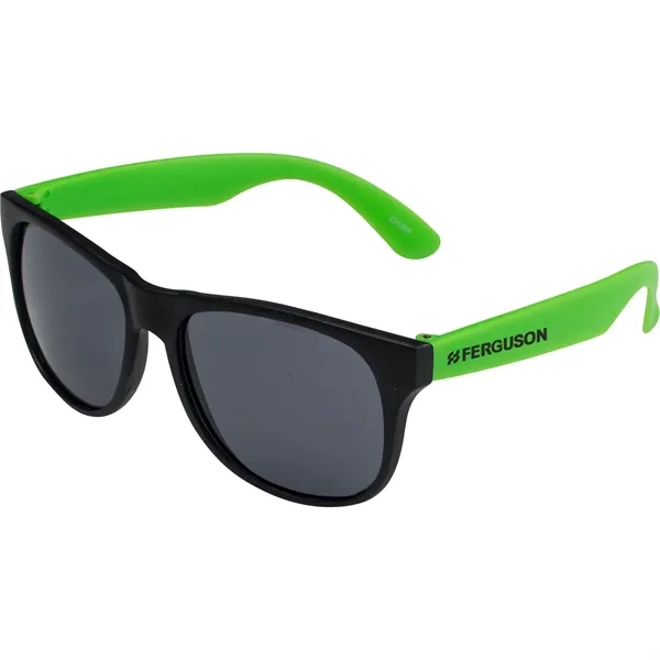 Foldable sunglasses with a flexible frame and temples as well as... from ASI 54100 Fields Manufacturing Inc / TargetLine®