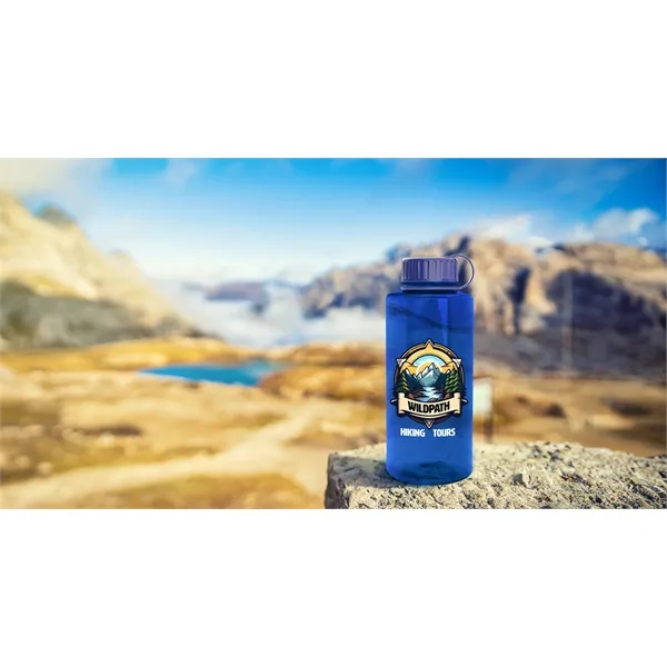 Garyline® Mountaineer Tritan® Bottle with Tethered Lid - ...... from ASI 40480 Koozie Group