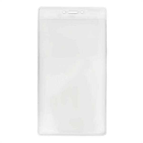 Event-size vinyl badge holders feature one large vertical pocket - perfect... from ASI 79898 Promovision / PROMOVISION