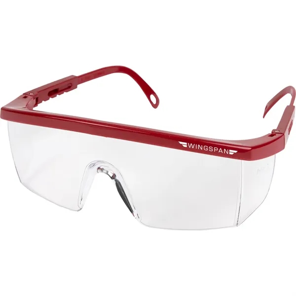 Integra Lightweight, wrap-style safety glasses offer coverage at brow and sides.... from ASI 54100 Fields Manufacturing Inc / Fields